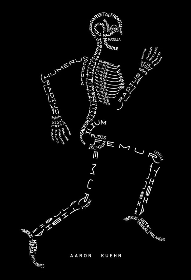 Aaron Kuehn. SKELETON TYPOGRAM